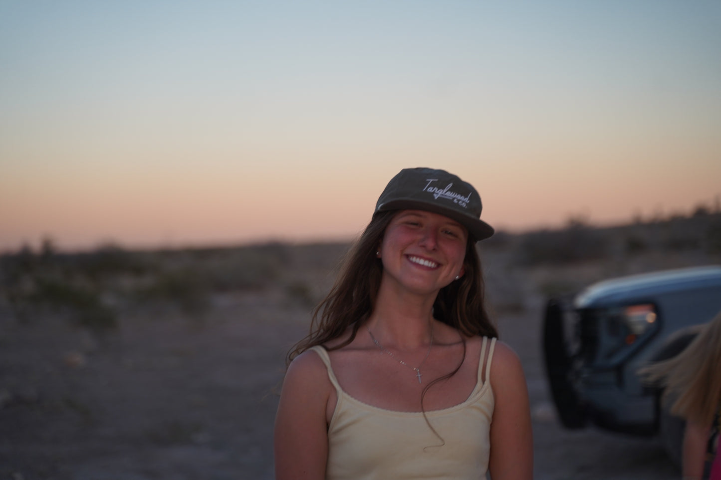 Driftwood Green Rope Hat